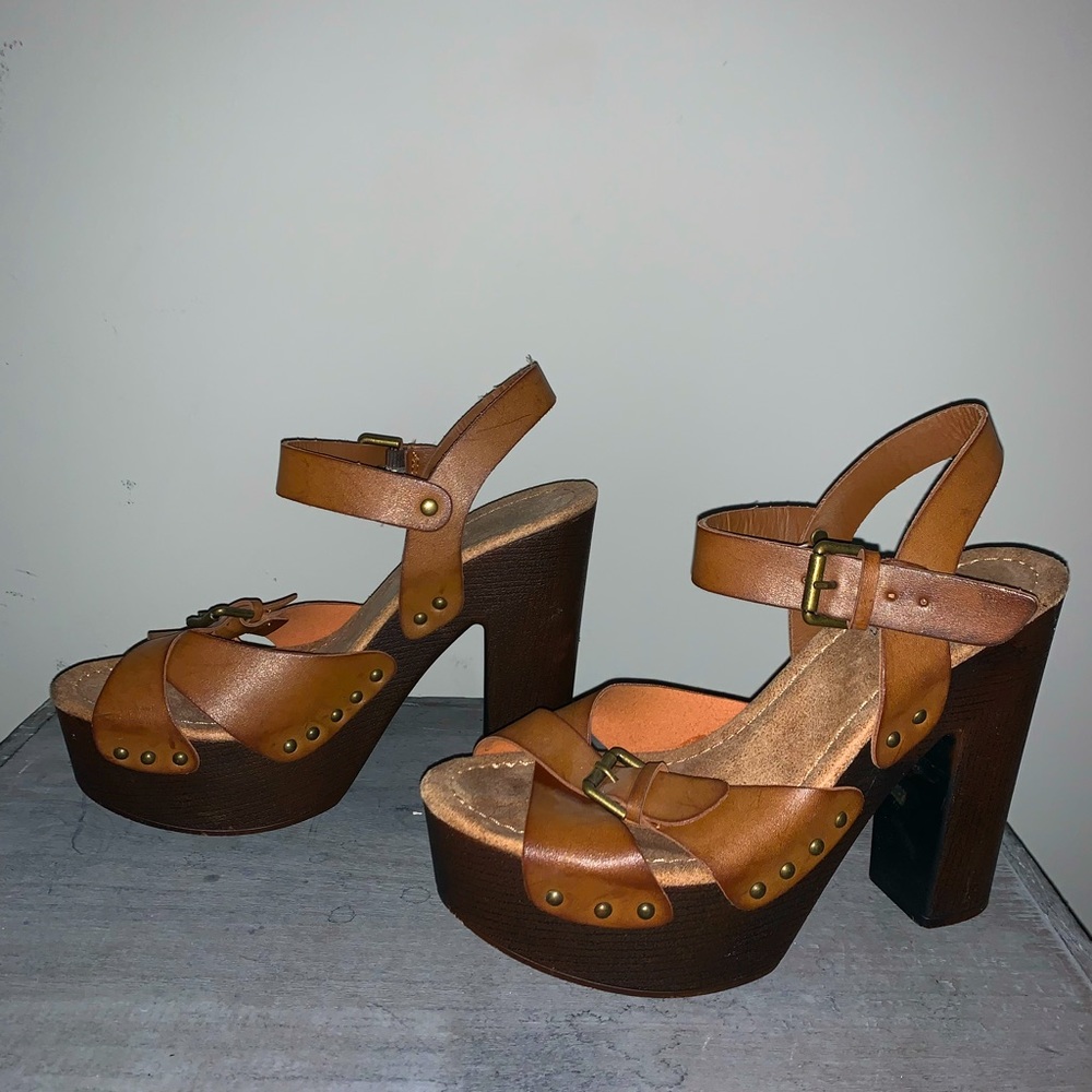 Candie’s chunky heels, size 7.5